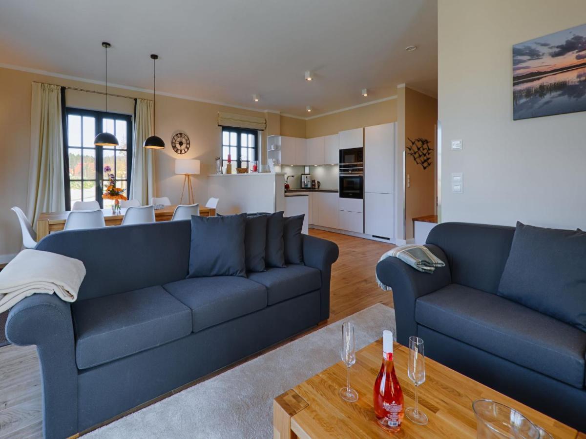 Reetland Am Meer - Luxus Reetdachvilla Mit 3 Schlafzimmern, Sauna Und Kamin F18 德兰斯克 外观 照片